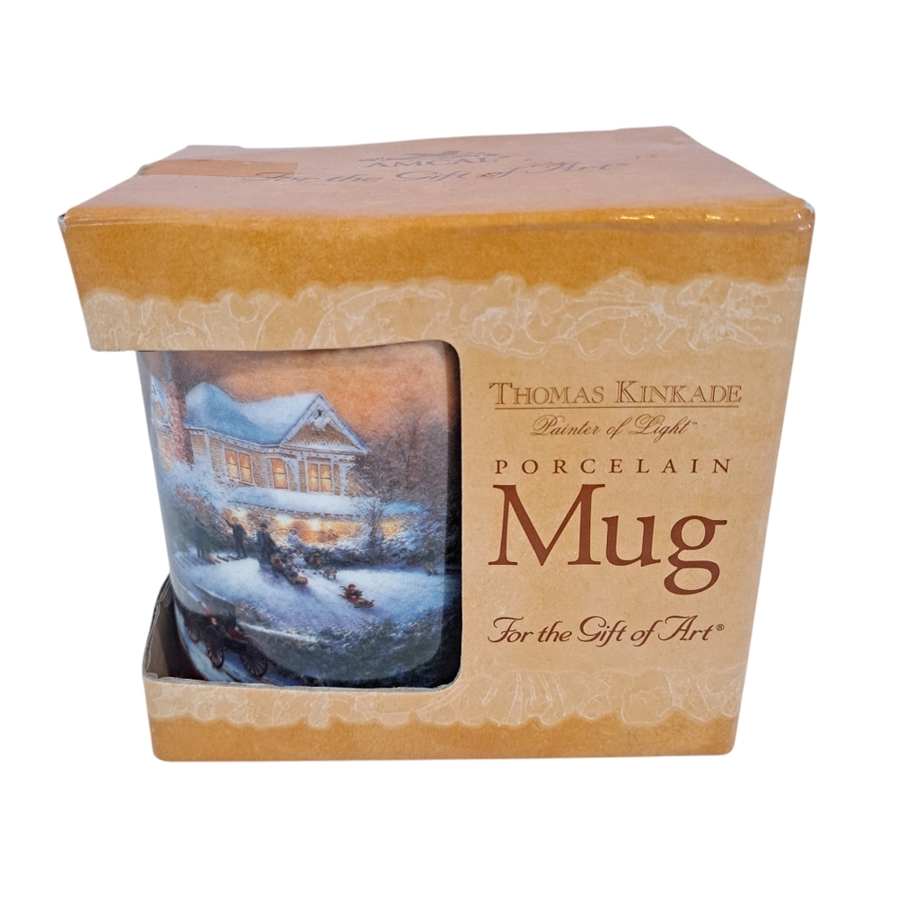 Thomas Kinkade Painter Of Light Porcelain Coffee Tea Mug The Gift Of Art NOB